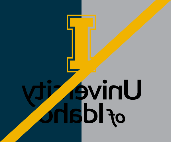 Do not place University of Idaho logo on distracting background
